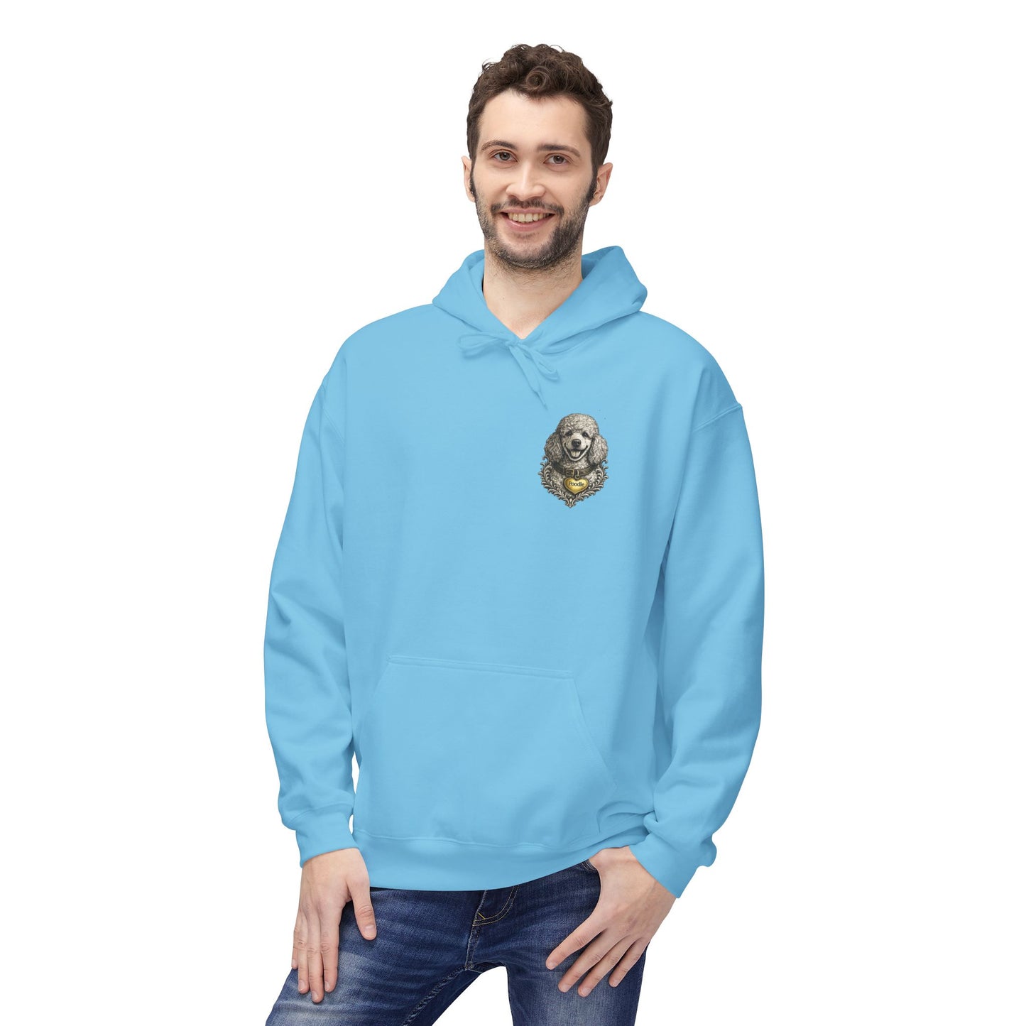 Poodle Ink Illustration Hoodie | Eco-Limited