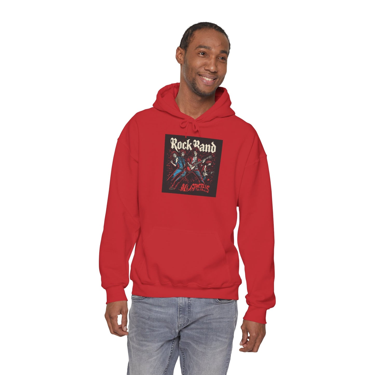 Rock Band Rebel Hoodie | Eco-Limited
