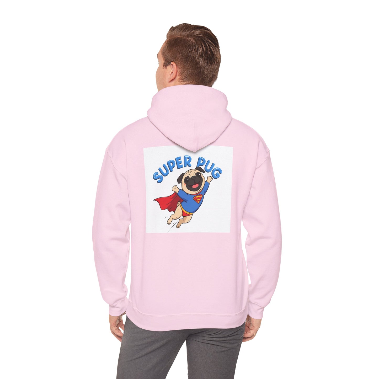 Super Pug Hero Hoodie | Eco-Limited