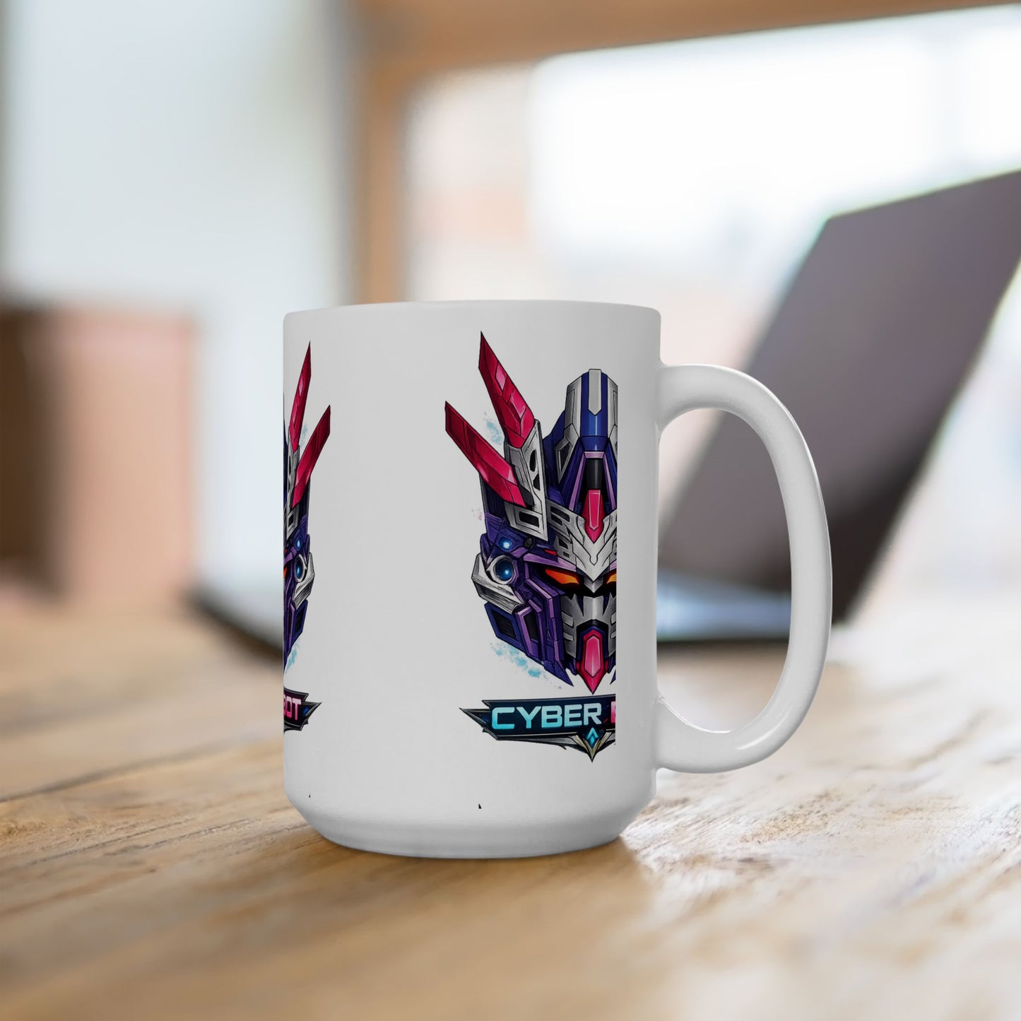 Cyber Bot Graphic Mug | Eco-Limited