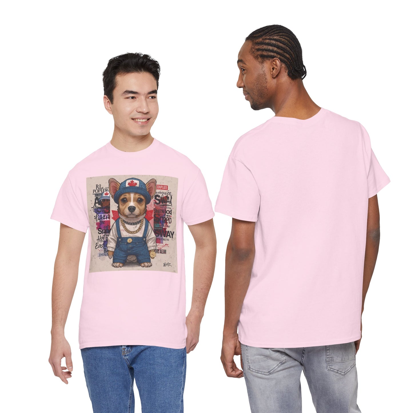 Lucky Street Pup Art T-Shirt | Eco-Limited