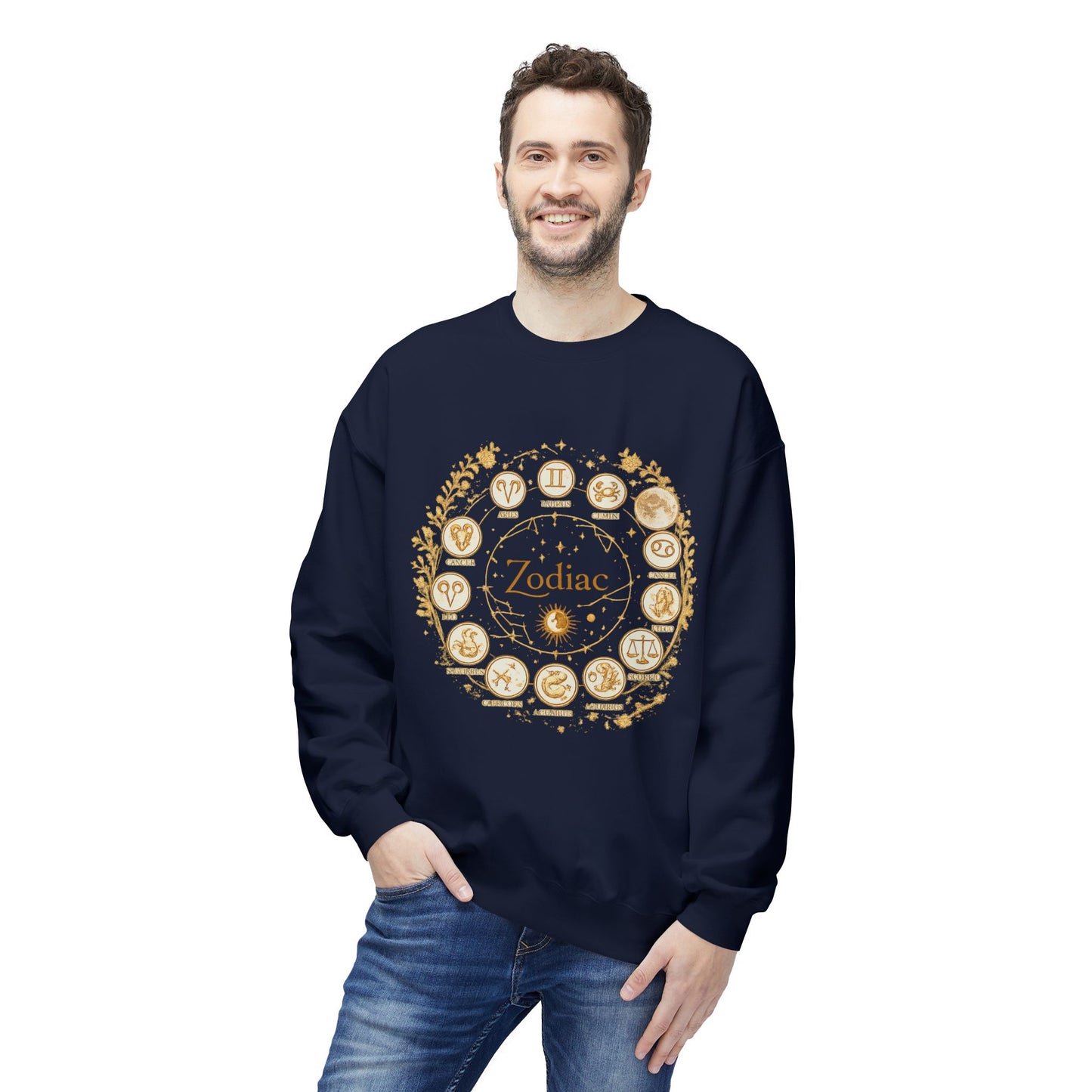 Zodiac Circle Sweatshirt | Eco-Limited