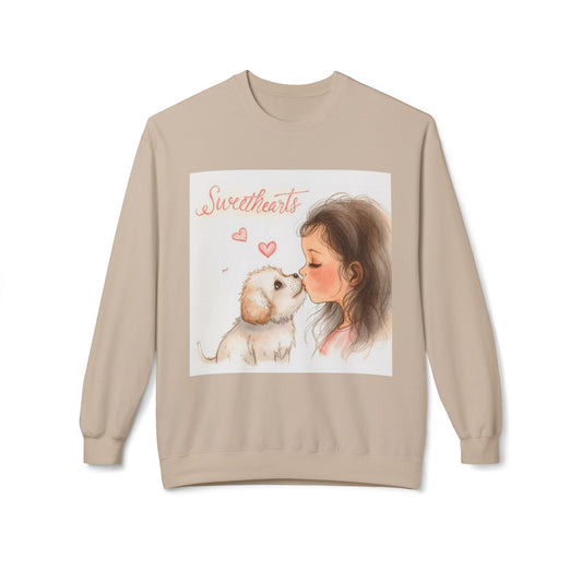 Sweethearts Puppy Moment Sweater | Eco-Limited