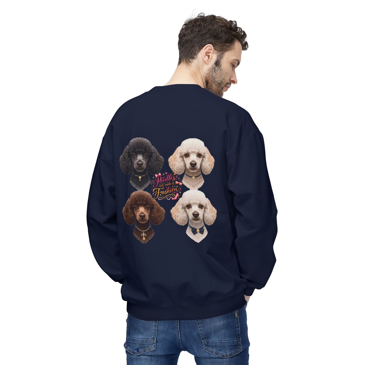 Poodles But Make It Fashion Sweatshirt | Eco-Limited