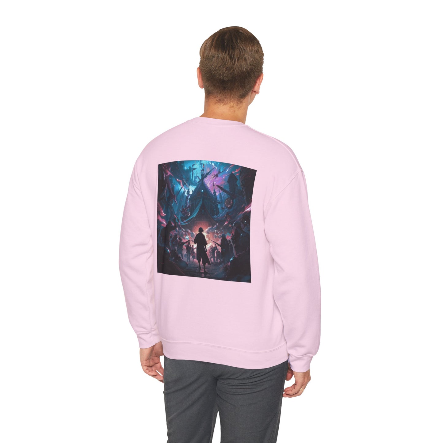 Surreal Night Passage Art Sweatshirt | Eco-Limited