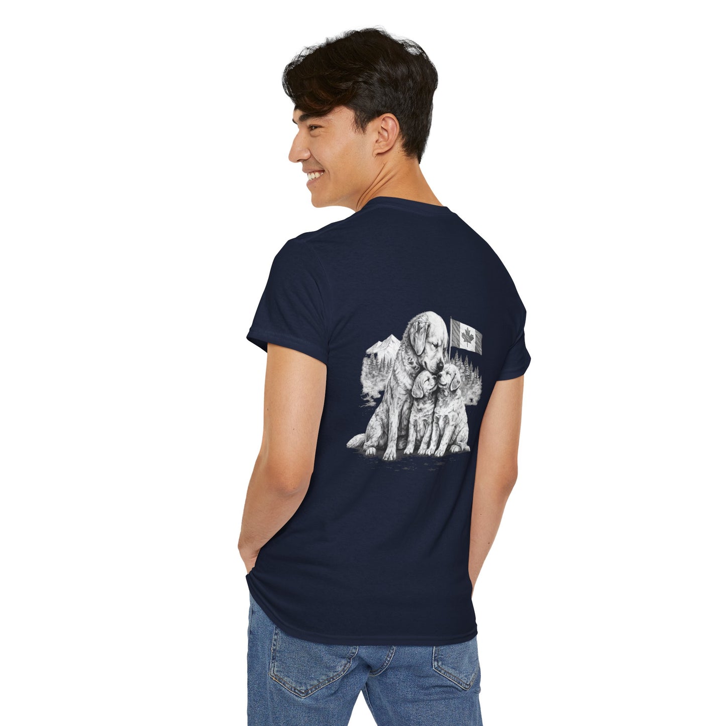 Guardian Bond Dog Family Graphic T-Shirt | Eco - Limited
