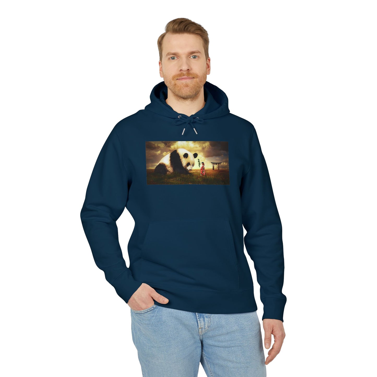 Guardian Panda Graphic Hoodie | Art Edition
