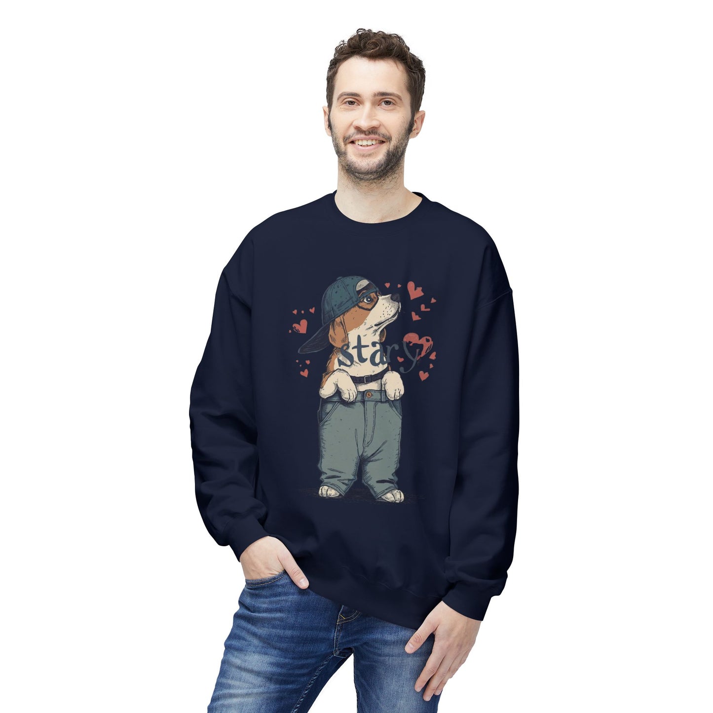 Star Pup Pocket Sweatshirt | Eco-Limited