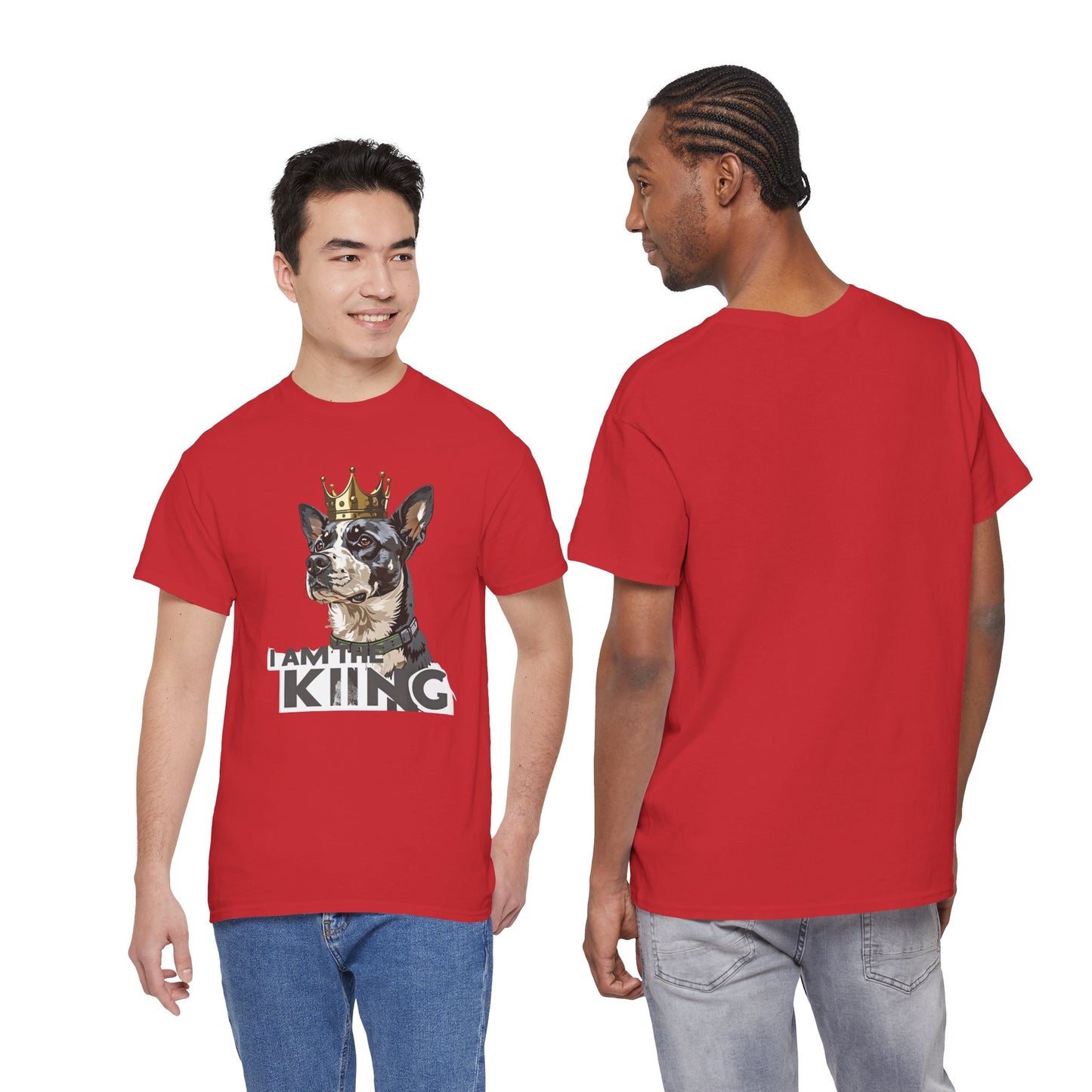 I Am The King Dog T-Shirt | Eco-Limited