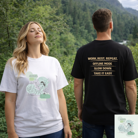 Offline Mode Mind Over Noise T-Shirt | Eco-Limited