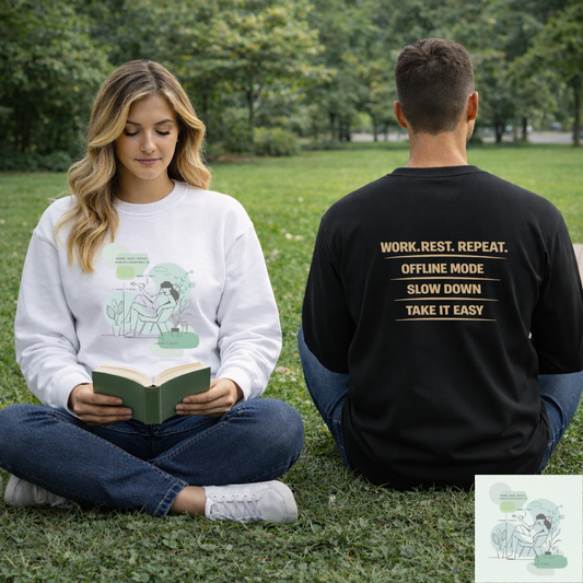 Offline Mode Mind Over Noise Sweater | Eco-Limited