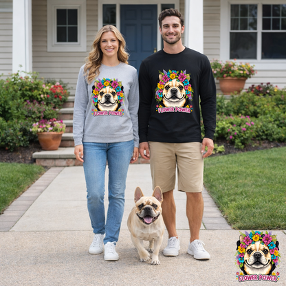 Flower Power Vintage Dog Sweater | Eco - Limited