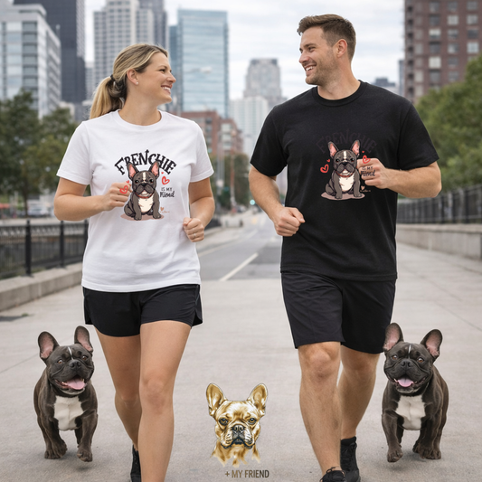 Frenchie Is My Friend T Shirt | Eco Limited