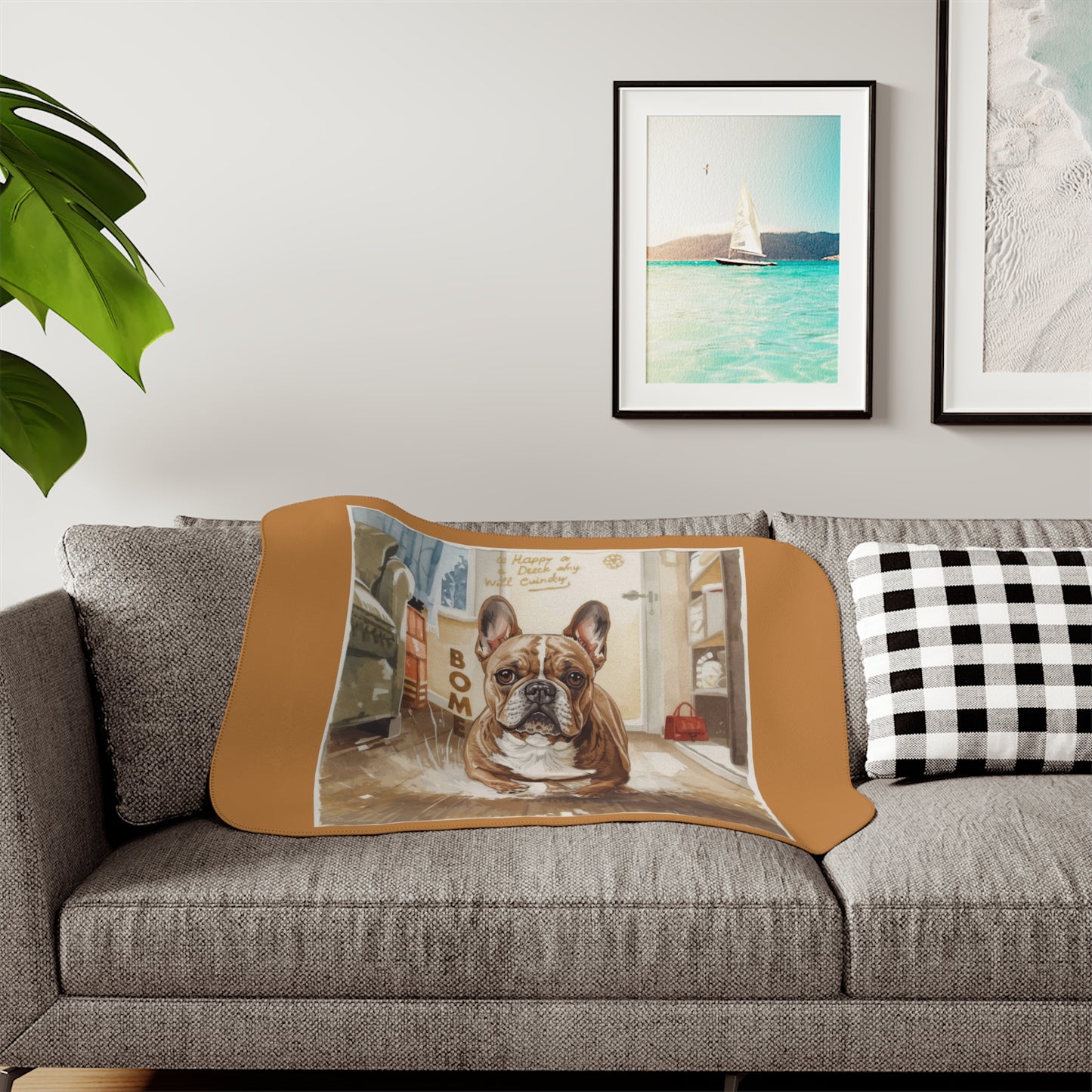 German Shepherd Motivation Blanket | Eco-Limited