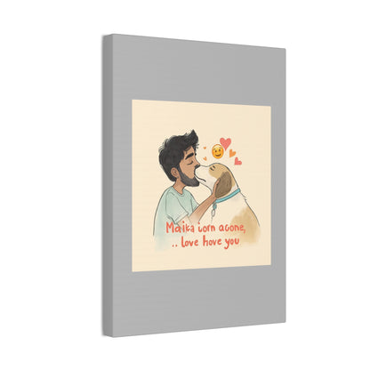 Love Never Leaves Canvas | Eco-Limited