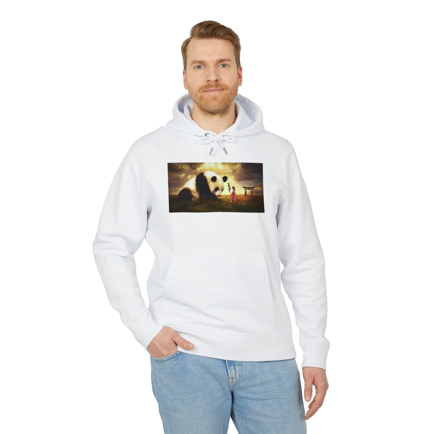 Guardian Panda Graphic Hoodie | Art Edition