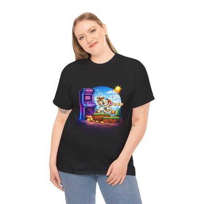 Pixel Arcade Bootleg Graphic T-Shirt | Eco - Limited