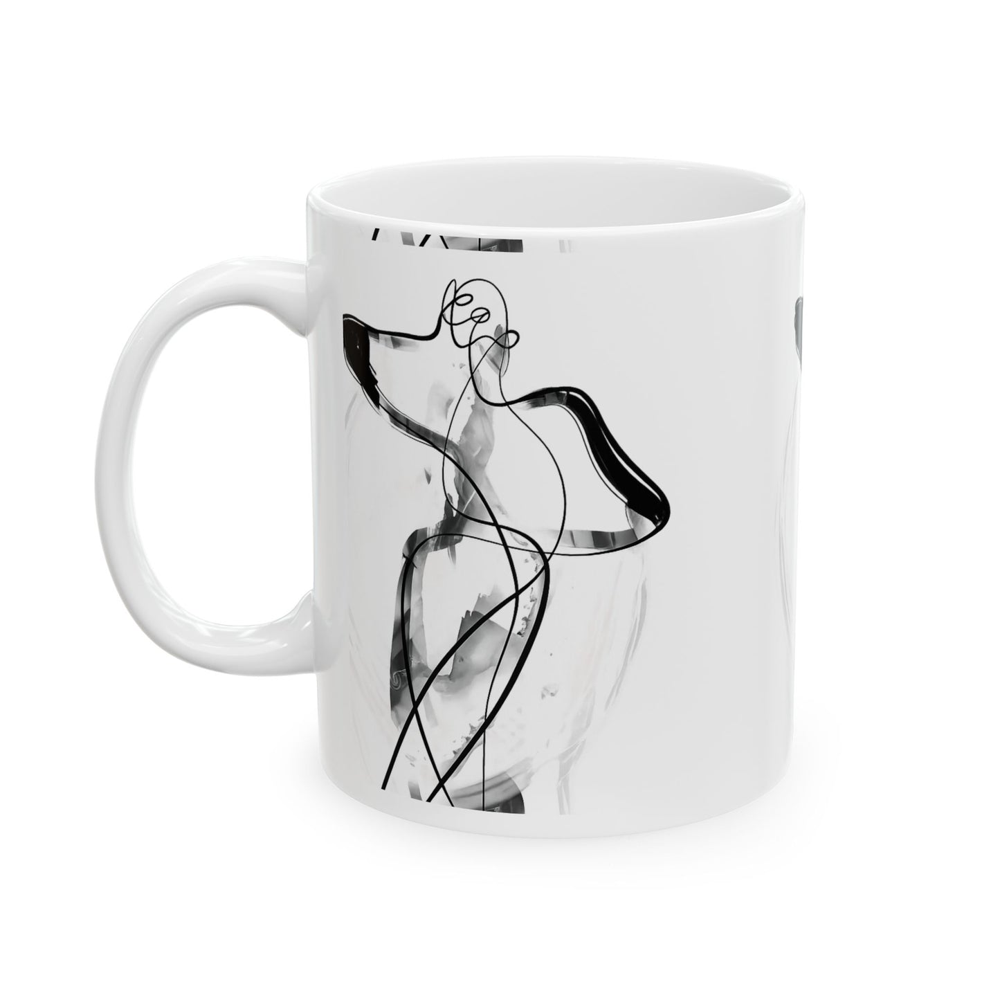 Ink Figure Art Mug | Eco-Limited