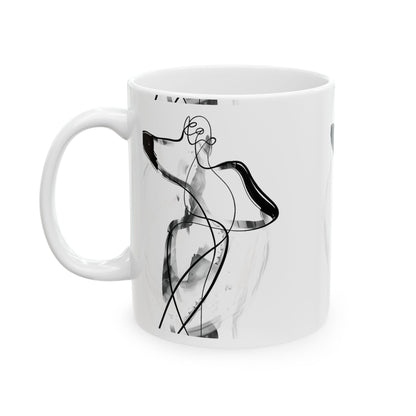 Ink Figure Art Mug | Eco-Limited