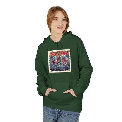 Retro Rock Band Vintage Poster Hoodie|Eco-Friendly - Limited