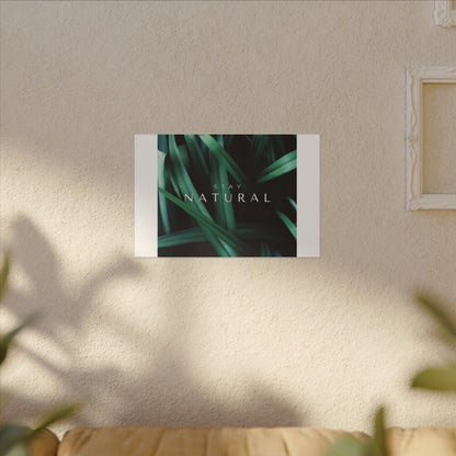 Stay Natural Botanical Canvas Wall Art