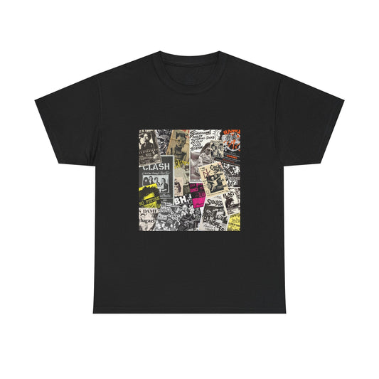 Punk Collage Art Graphic T-Shirt | Eco-Limited