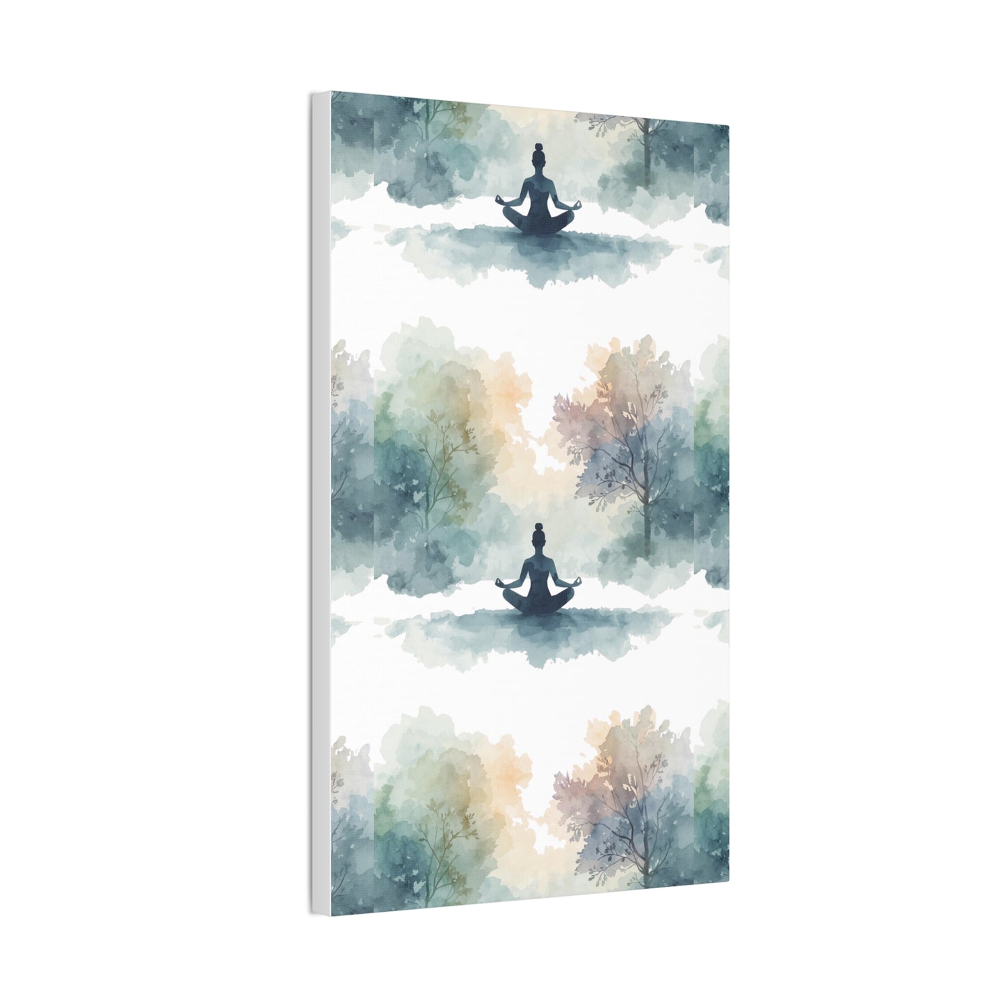 Peace Within Meditation Canvas Wall Art | Eco-Limited
