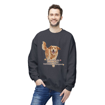 Golden Buddy Character Sweatshirt | Eco-Limited