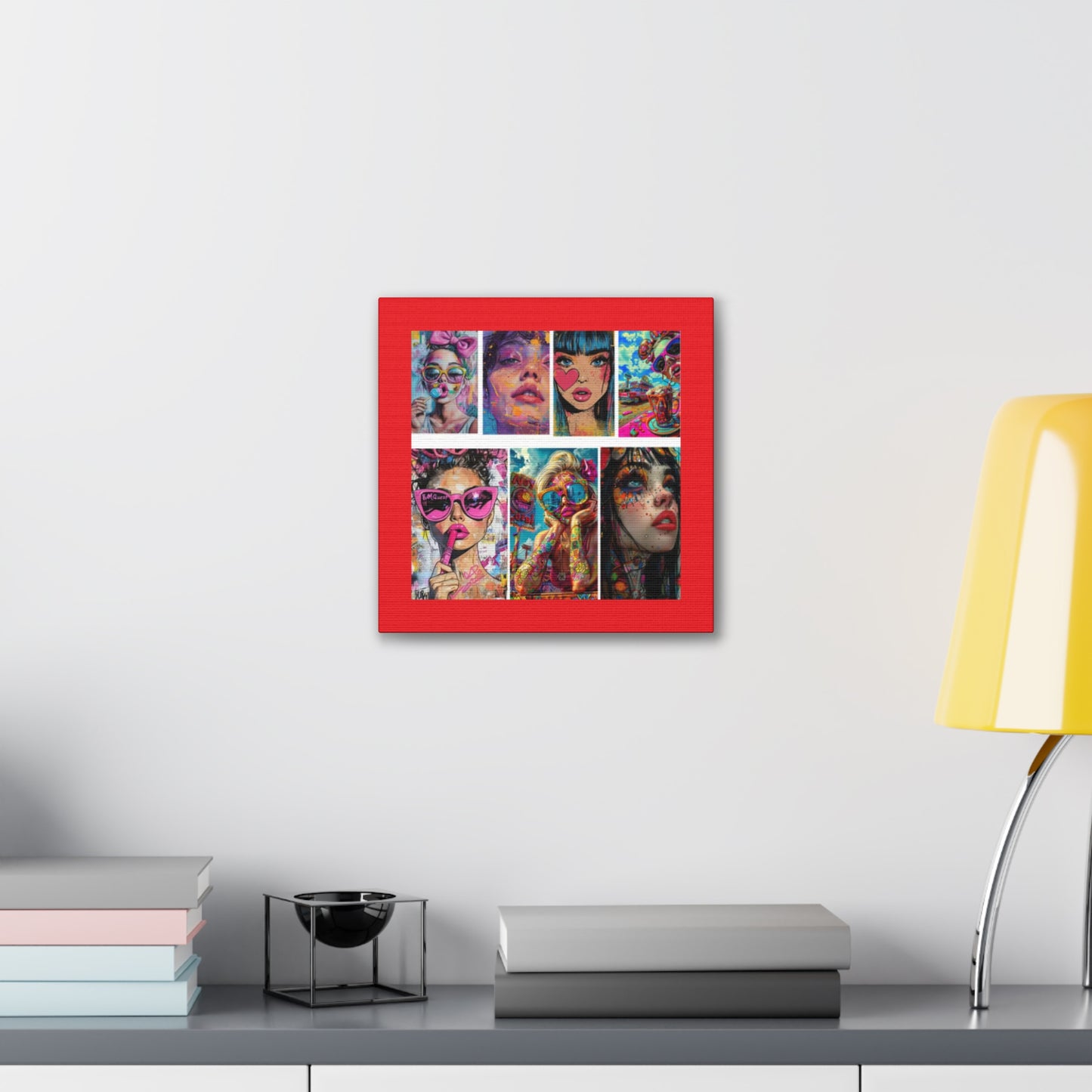 Pop Art Muse Canvas | Statement Wall Art