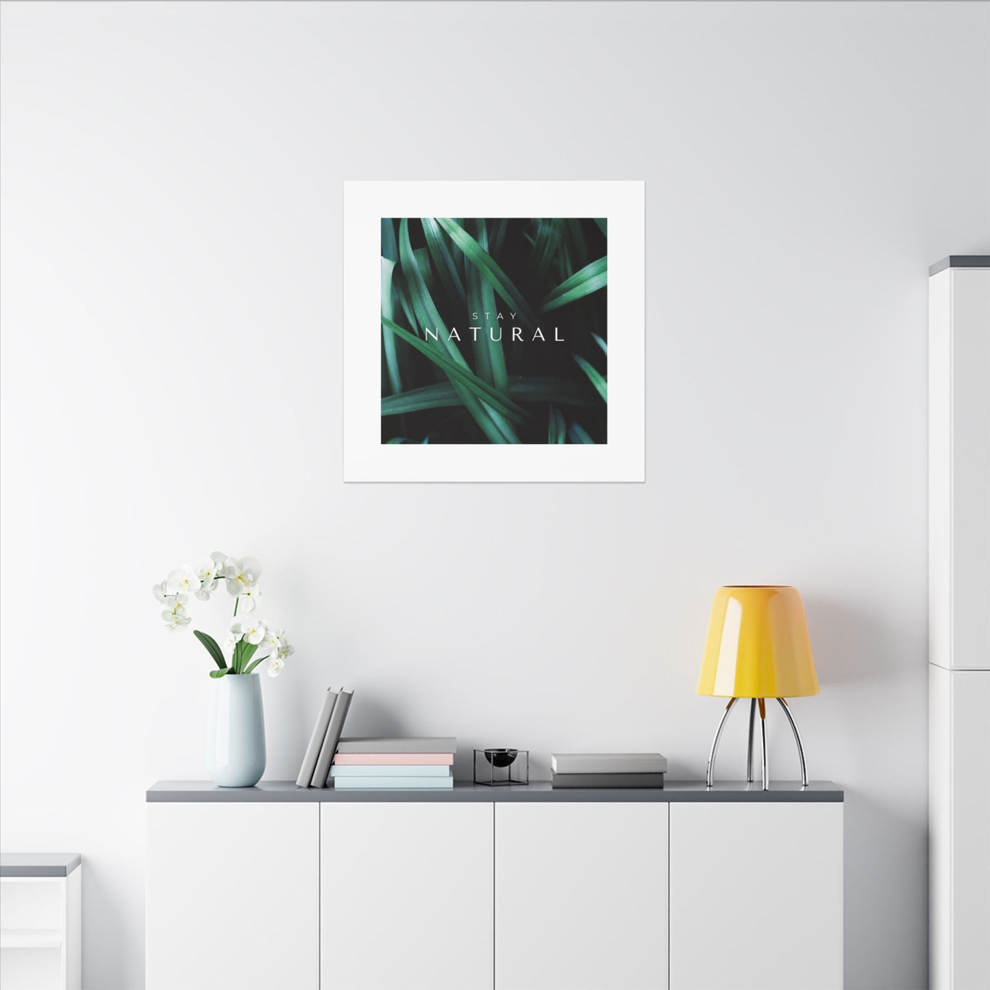 Stay Natural Botanical Canvas Wall Art