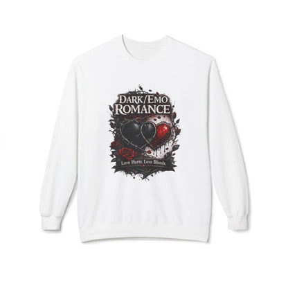 Dark Emo Romance Heart Sweatshirt | Eco-Limited