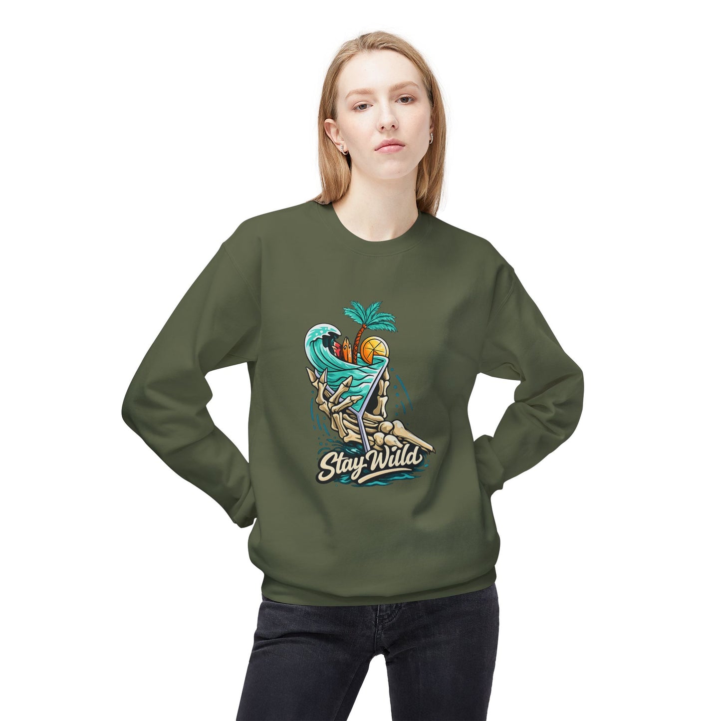 Stay Wild Sweatshirt | Eco-Limited