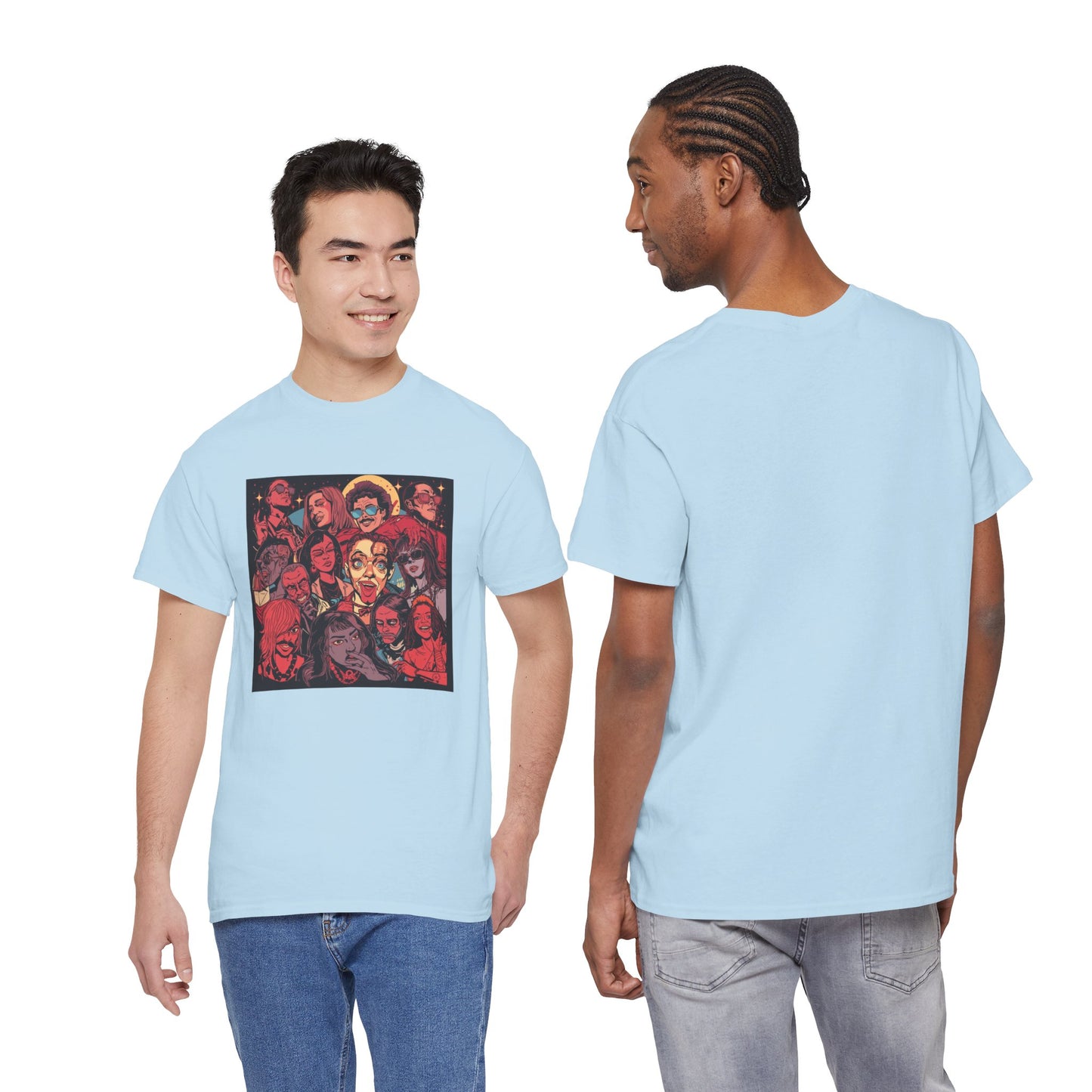 Urban Pop Character Art T-Shirt | Eco-Limited