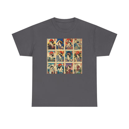 Retro Ukiyo Pop Art T-Shirt | Eco-Limited