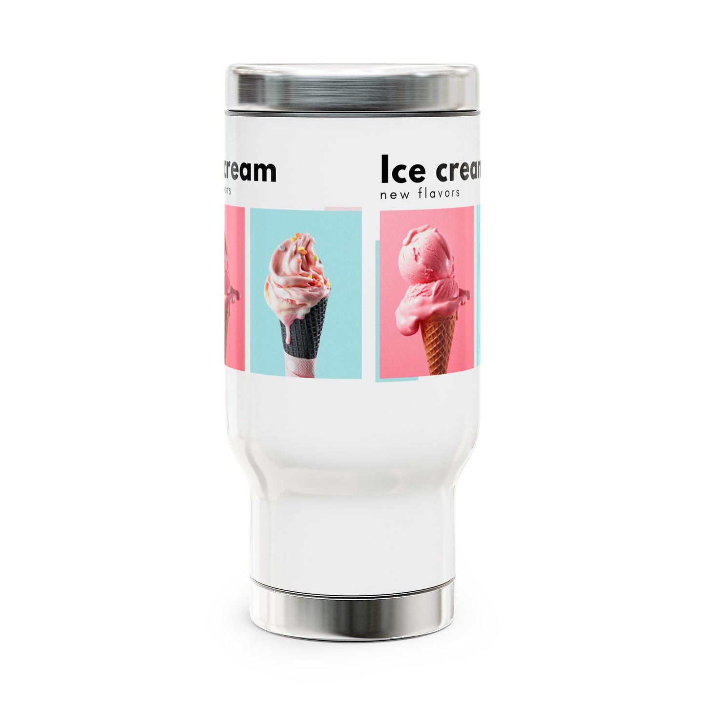 Ice Cream Graphic Travel Tumbler | Eco-Limited
