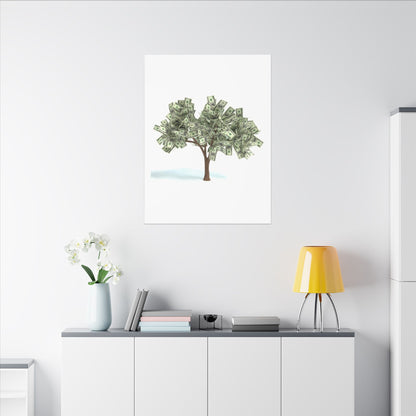 Money Tree Canvas Wall Art Canvas
