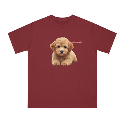 Organic Puppy Portrait T-Shirt | Organic-Limited