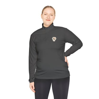 Bloom With Grace Zip-Up Pullover | Eco-Limited