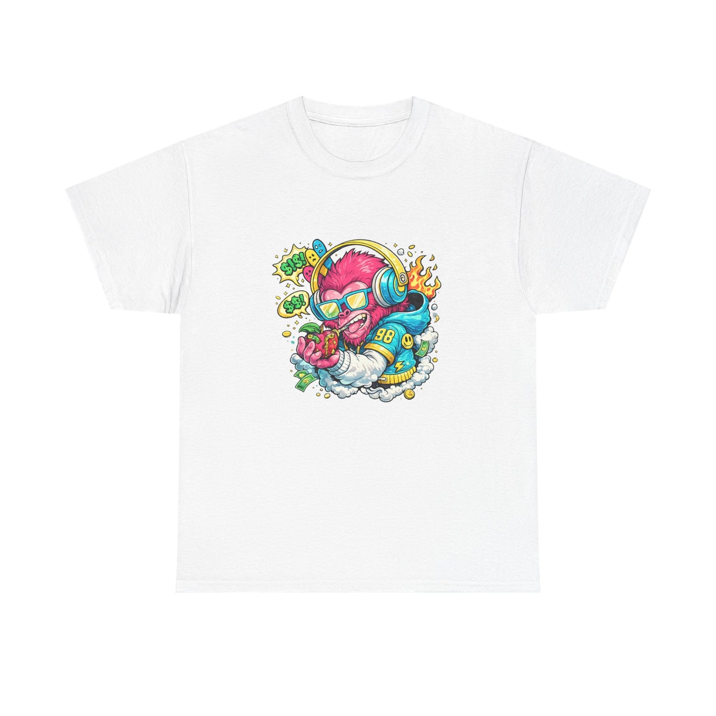 Juicy Vibes Monkey Graphic T-Shirt | Eco - Limited