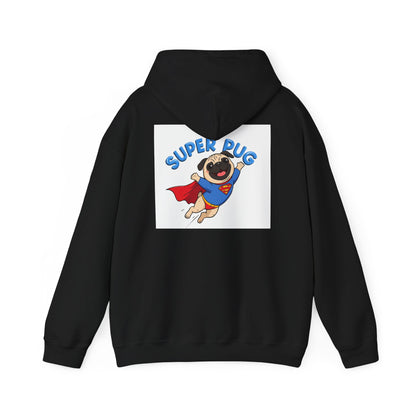 Super Pug Hero Hoodie | Eco-Limited