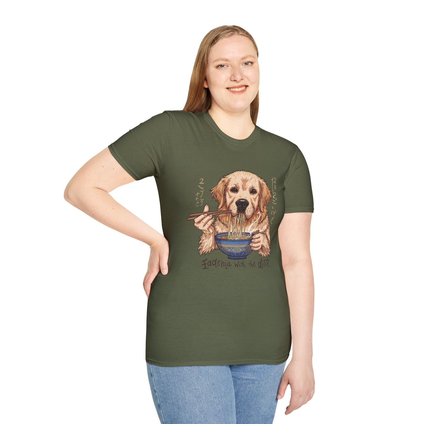 Noodle Dog Logic Graphic T-Shirt | Eco-Limited
