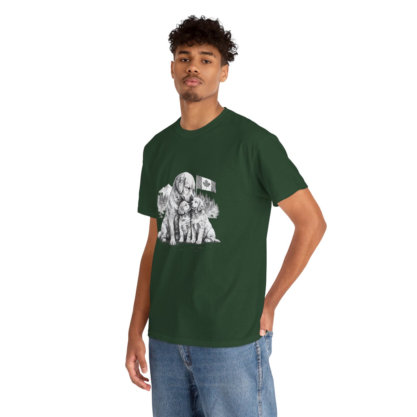 Guardian Bond Dog Family T-Shirt | Eco - Limited