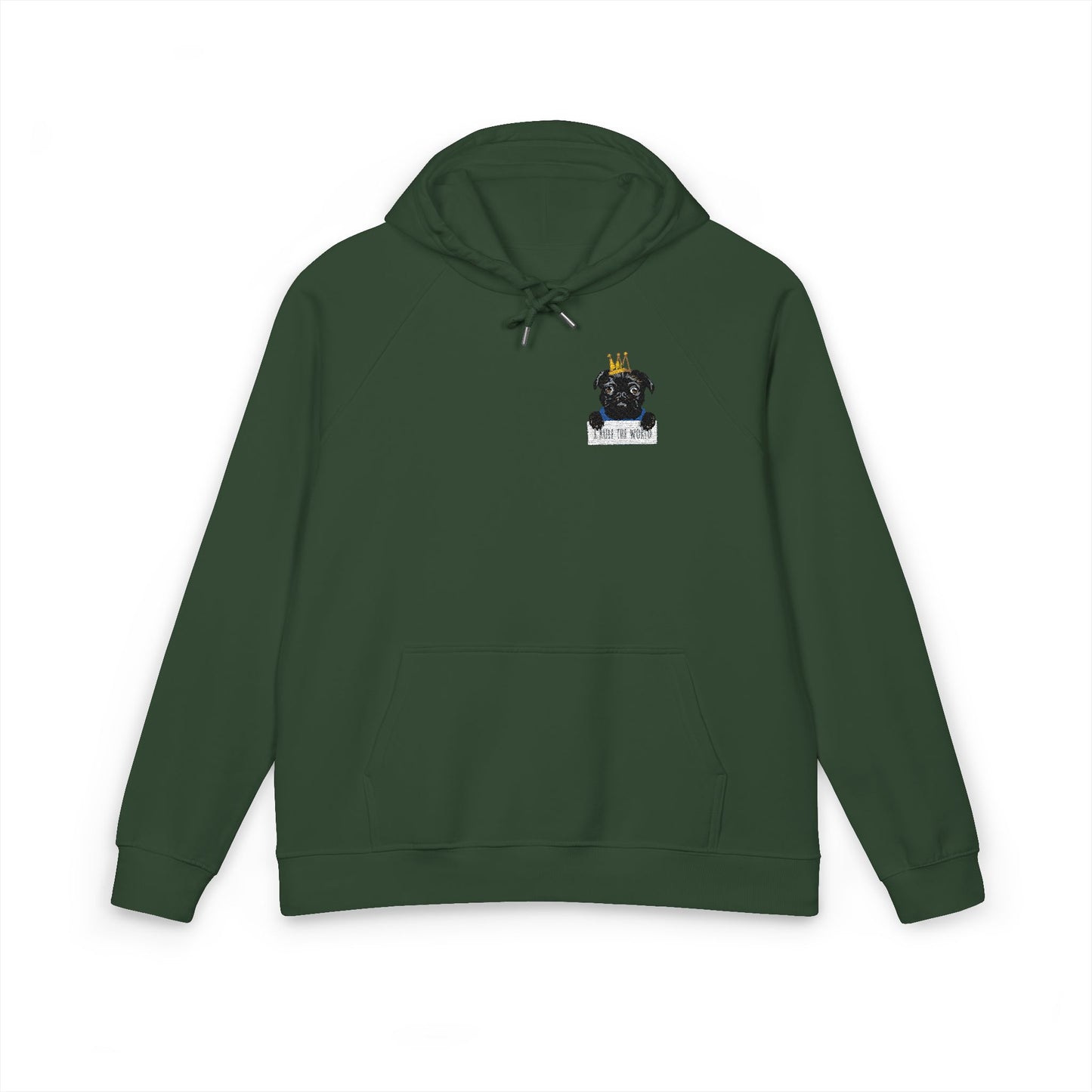 Patriot Bulldog Art Hoodie | Eco-Limited