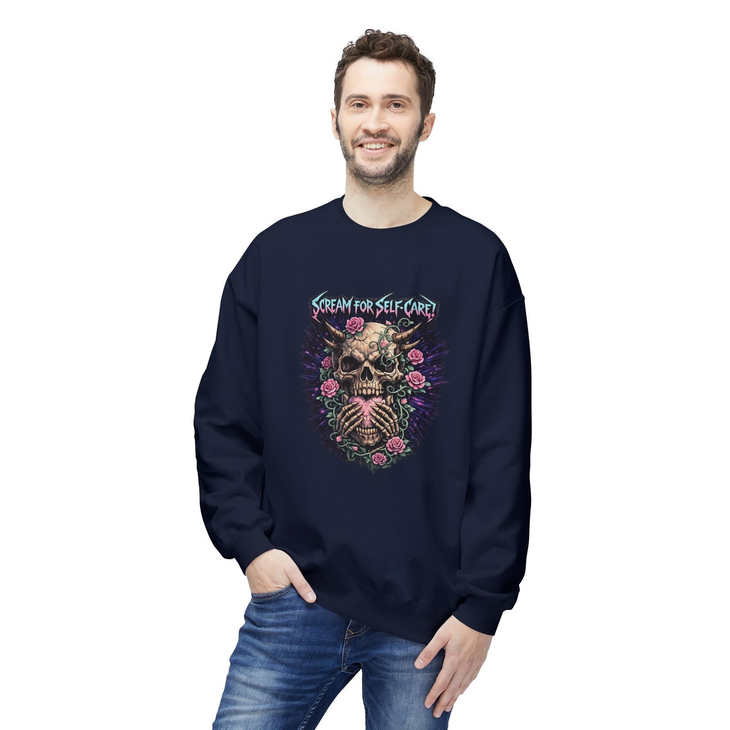 Scream For Self Care Sweatshirt | Eco-Limited