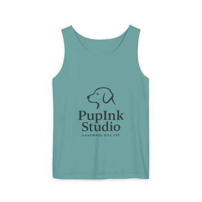 Playful Cat Soccer Art Tank Top | Eco-Limited