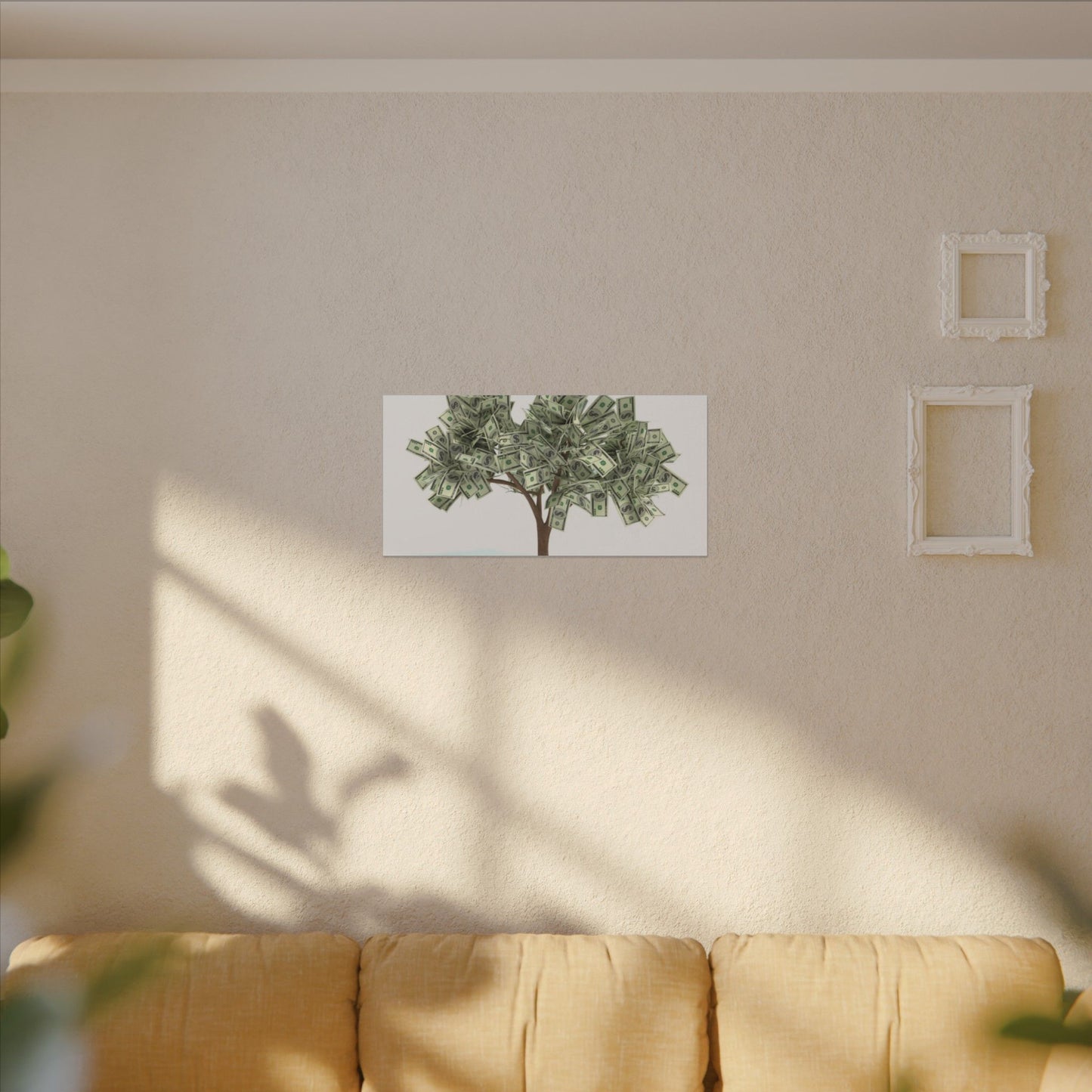 Money Tree Canvas Wall Art Canvas