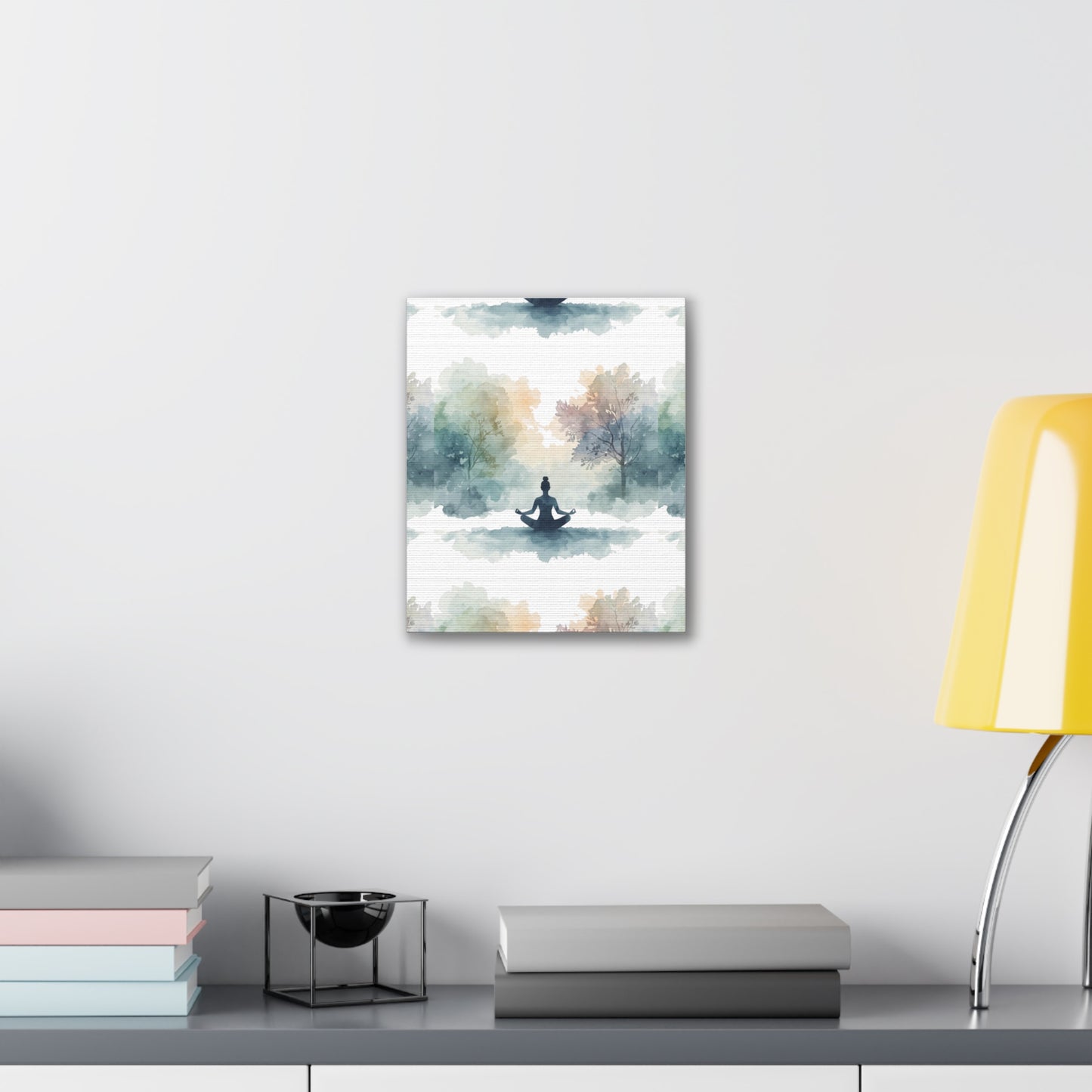 Peace Within Meditation Canvas Wall Art | Eco-Limited