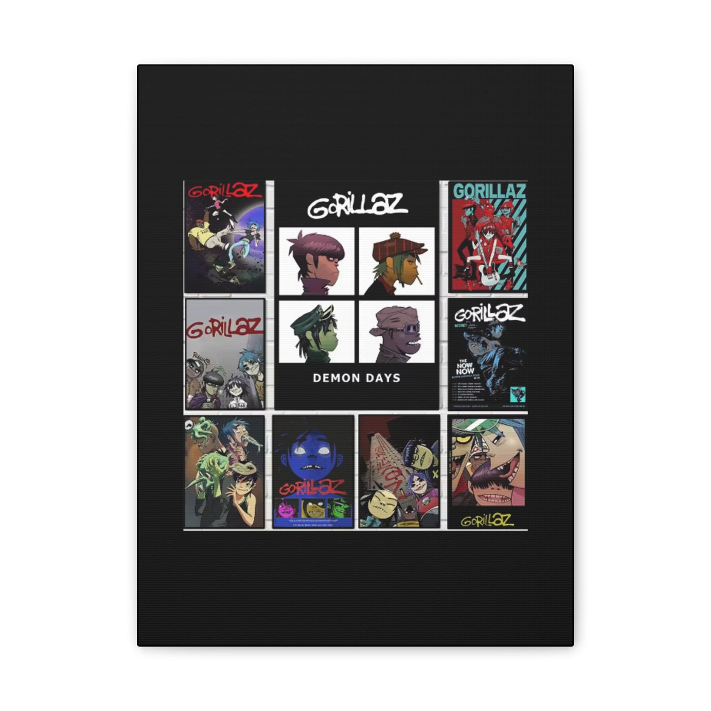 Pop Culture Icons Collage Canvas | Art Edition