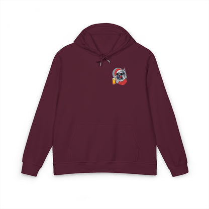 French Bulldog Santa Hoodie Unisex Pullover