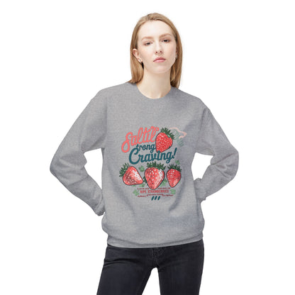 Salted Strong Craving Strawberry Graphic Sweater | Eco - Limited
